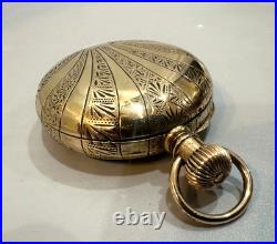 Tissot, Chronograph with Power Reserve Hunter Case Pocket Watch 57mm, For Repairs