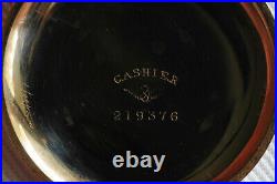 Trenton Fortuna Hunter Pocket Watch T. W. Co 2087557 Size 6 Model 3LS Cashier Case