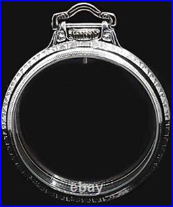 Two 16 Size Pocket Watch Display Hamilt Cases For any Lever Set Movement