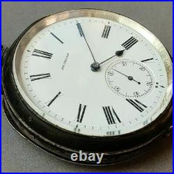 Ugust Ericsson pocket watch spring detent chronometer original Borgel case 1894