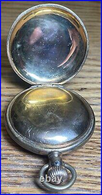 Union Watch Co Pocket Watch Railroad Grade Highly Jeweled Napoleon 14k GF Case