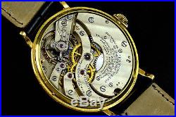 Unique PATEK PHILIPPE chronometer 18k gold enamel case Art Deco