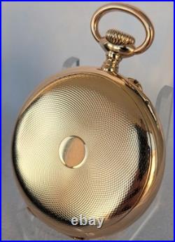 VACHERON & CONSTANTIN POCKET WATCH 49MM EXCELENT With CASE