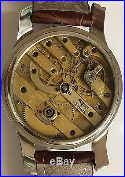 Vacheron & Constantin Winding With Key Pocketwatch Movement Stainless Steel Case