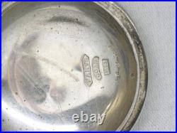 VERY RARE 18S KEYSTONE POCKET WATCH With FAHY'S COIN SILVER 5-PIECE CASE