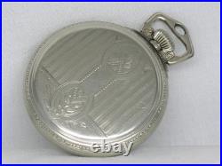 VERY RARE BALL ILLINOIS 23 JEWEL POCKET WATCH 14K GF with FACTORY CASE, SERVICED