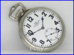 VERY RARE BALL ILLINOIS 23 JEWEL POCKET WATCH 14K GF with FACTORY CASE, SERVICED