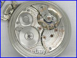 VERY RARE BALL ILLINOIS 23 JEWEL POCKET WATCH 14K GF with FACTORY CASE, SERVICED