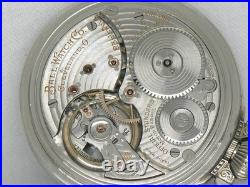 VERY RARE BALL ILLINOIS 23 JEWEL POCKET WATCH 14K GF with FACTORY CASE, SERVICED
