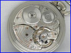 VERY RARE BALL ILLINOIS 23 JEWEL POCKET WATCH 14K GF with FACTORY CASE, SERVICED