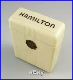 VERY RARE! HAMILTON 950B RAILWAY SPECIAL 23J POCKET WATCH w Case & Outer Box