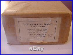 Very Rare New Old Stock In The Box Military 4992b Hamilton Carrying Case Unused