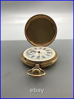 VINTAGE 1894 ELGIN Ohara Dial Fancy Case Pocket Watch
