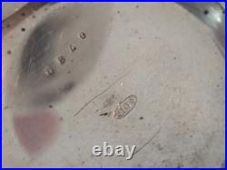VINTAGE Antique Coin Silver Pocket Watch Case Unique Serial Number 6789