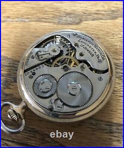 VINTAGE HAMILTON POCKET WATCH 17 JEWELS with Fahys Montauk Case Gold Filled NICE
