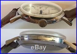 Vintage Patek Philippe Winding Pocketwatch Movement Stainless Steel Case