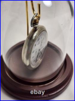 VINTAGE WORKING 1936 BERLIN OLYMPICS POCKET WATCH BOUGHT AT ESTATE SALE and CASE