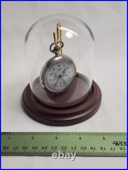 VINTAGE WORKING 1936 BERLIN OLYMPICS POCKET WATCH BOUGHT AT ESTATE SALE and CASE