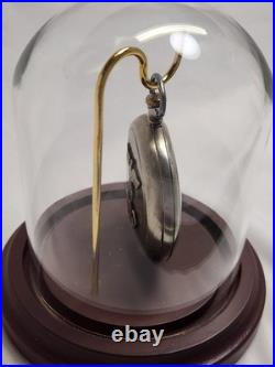 VINTAGE WORKING 1936 BERLIN OLYMPICS POCKET WATCH BOUGHT AT ESTATE SALE and CASE