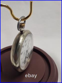 VINTAGE WORKING 1936 BERLIN OLYMPICS POCKET WATCH BOUGHT AT ESTATE SALE and CASE