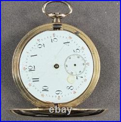 VINTAGE Walz 16S Gold Filled Pocket Watch Full HUNTER CASE A043