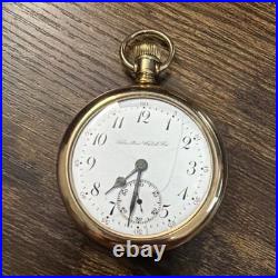 VTG 1906 Hamilton Pocket Watch, 16 Size, 17 Jewel, Grade 974 withJ Boss 25-yr Case