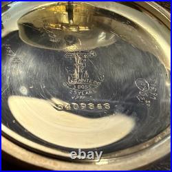 VTG 1906 Hamilton Pocket Watch, 16 Size, 17 Jewel, Grade 974 withJ Boss 25-yr Case