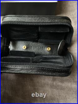 Vacheron Constantin Watch Travel Case Barneys New York Black Leather