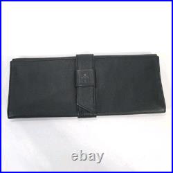 Vacheron Constantin Watch Travel Soft Case Pouch 10 x 4 Black Leather