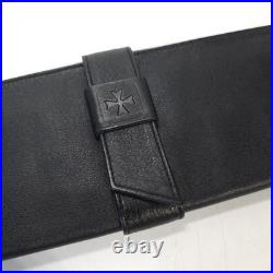 Vacheron Constantin Watch Travel Soft Case Pouch 10 x 4 Black Leather
