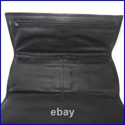 Vacheron Constantin Watch Travel Soft Case Pouch 10 x 4 Black Leather