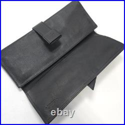 Vacheron Constantin Watch Travel Soft Case Pouch 10 x 4 Black Leather