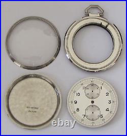 Valjoux 22, pocket watch case and dial. NEW OLD STOCK swiss made