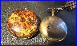 Verge Fusee Pair Case Pocket Watch late 1700s