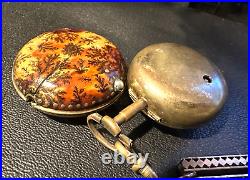 Verge Fusee Pair Case Pocket Watch late 1700s