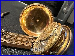 Verge Fusee Pair Case Pocket Watch late 1700s