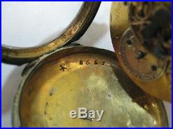 Verge fusee pocket watch in silver case, made in Paris circa 1820