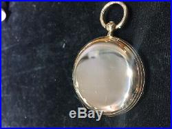 Very Fine & Heavy 18ct Gold English Freesprung Hunting Cased Pocket Watch
