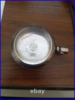 Very Heavy SILVER (117 Grams), (4 ounces) Solid Coin Faheys Pocket Watch Case