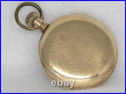 Very Rare 16s Hamilton 976 First Run Pocketwatch, 16 Jewel, 14k Gf Case, Running
