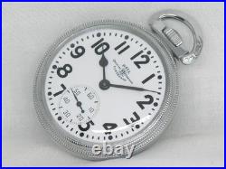 Very Rare Ball Hamilton Signed 999b, Salesman's Case, Railroad Watch, Running