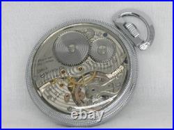 Very Rare Ball Hamilton Signed 999b, Salesman's Case, Railroad Watch, Running