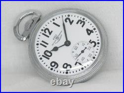 Very Rare Ball Hamilton Signed 999b, Salesman's Case, Railroad Watch, Running