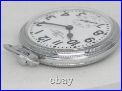 Very Rare Ball Hamilton Signed 999b, Salesman's Case, Railroad Watch, Running