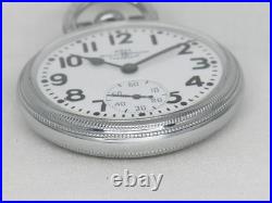 Very Rare Ball Hamilton Signed 999b, Salesman's Case, Railroad Watch, Running