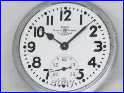 Very Rare Ball Hamilton Signed 999b, Salesman's Case, Railroad Watch, Running