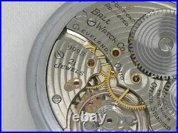 Very Rare Ball Hamilton Signed 999b, Salesman's Case, Railroad Watch, Running