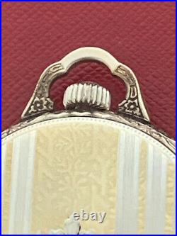 Vintage 12 Size 14k White & Yellow Gold Filled Never Used Pocket Watch Case