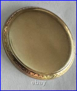 Vintage 16 Size Hamilton Model 17 Pocket Watch Case Back Good Threads 10k G. F