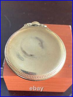 Vintage 16 Size Hamilton Railroad Pocket Watch Case Only, Model 16, Wrong Bow